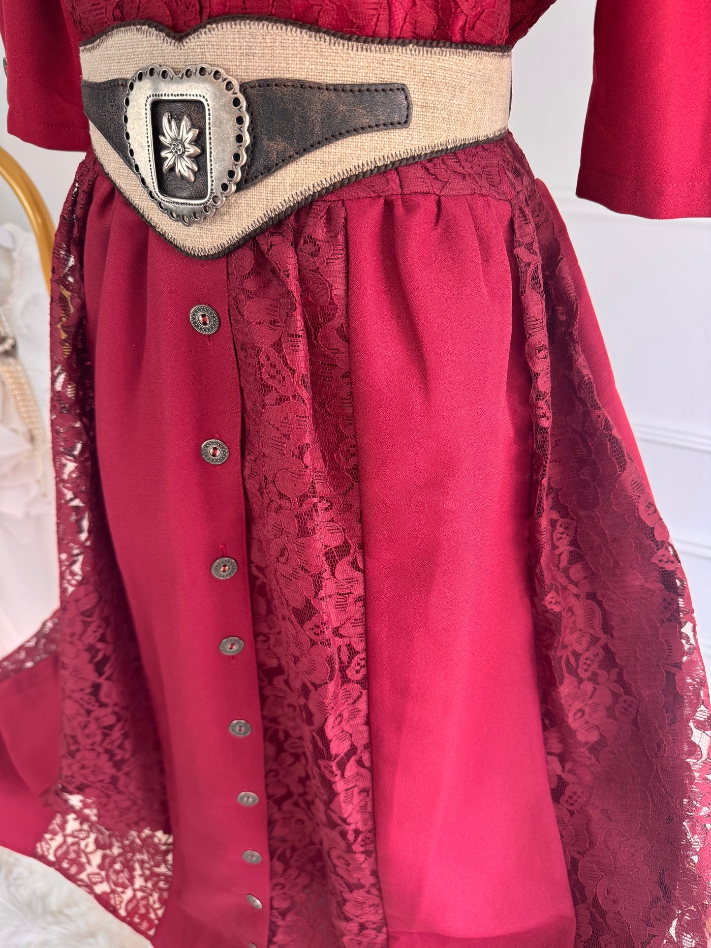 Rochie vintage - dantelă