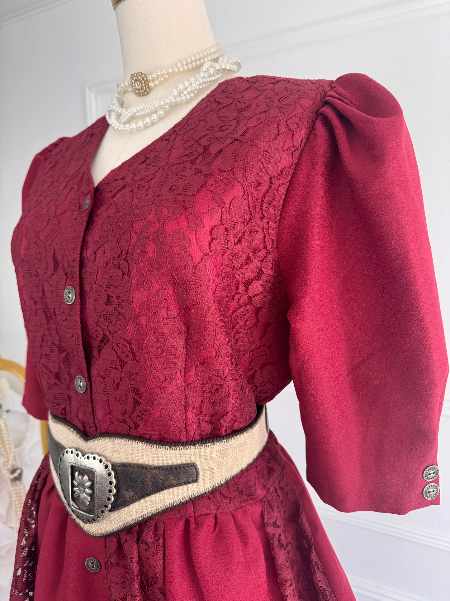 Rochie vintage - dantelă