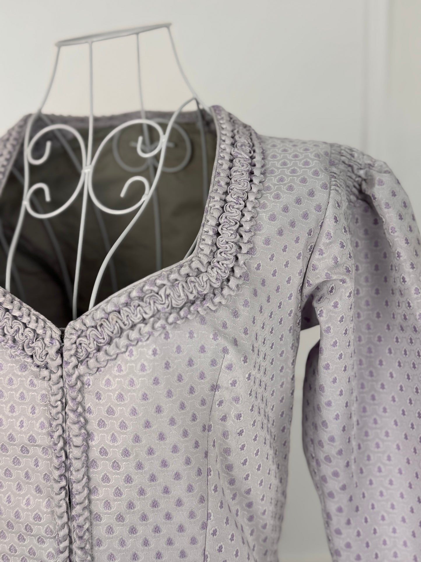 Rochie vintage din brocard