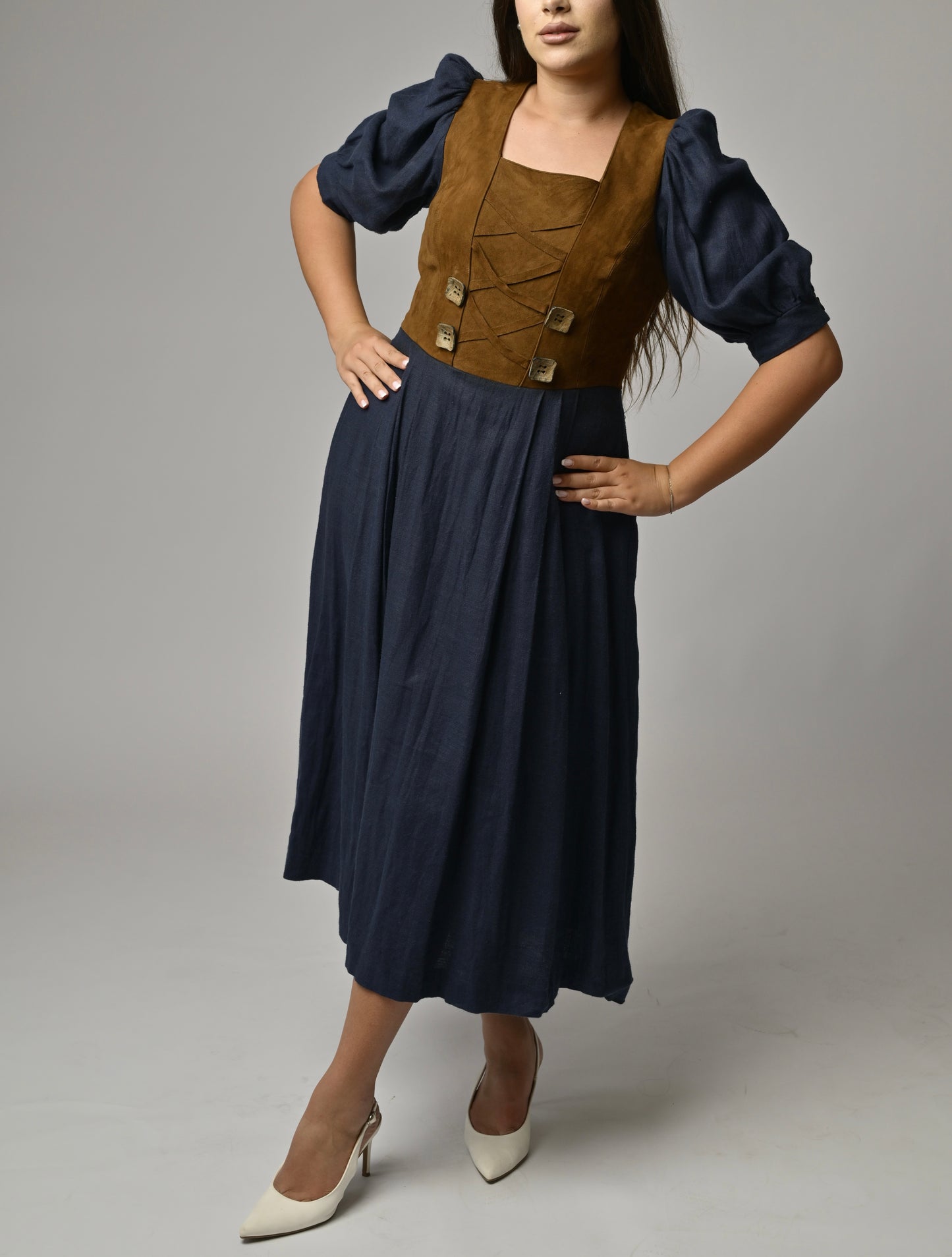 Rochie vintage - stil austriac