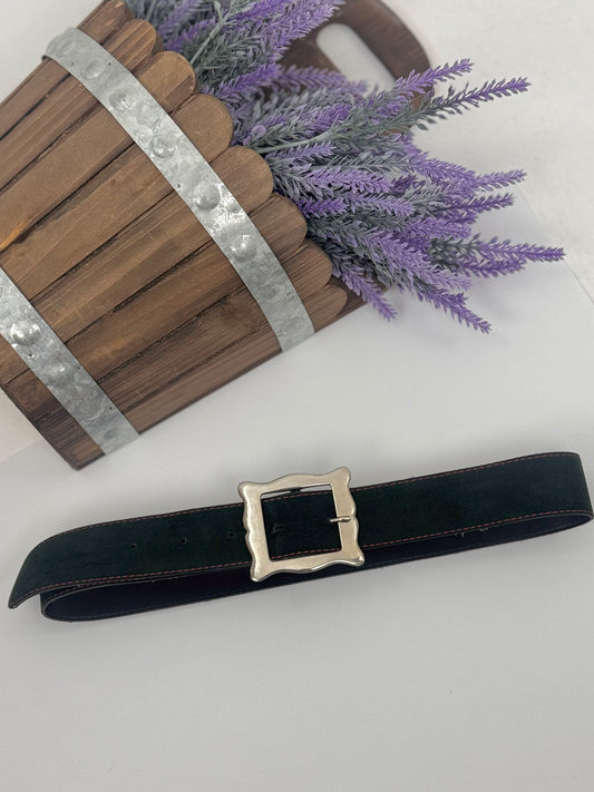 Curea vintage verde