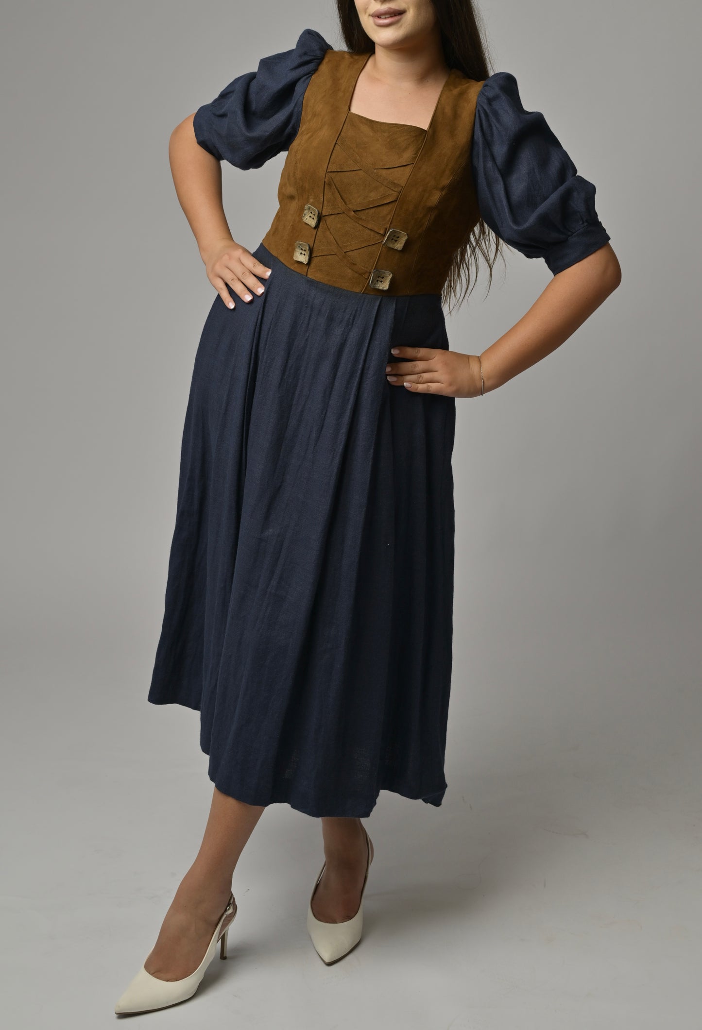 Rochie vintage - stil austriac