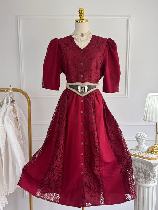 Rochie vintage - dantelă