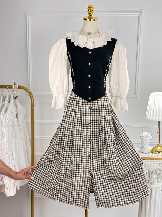 Rochie vintage - nasturi superbi