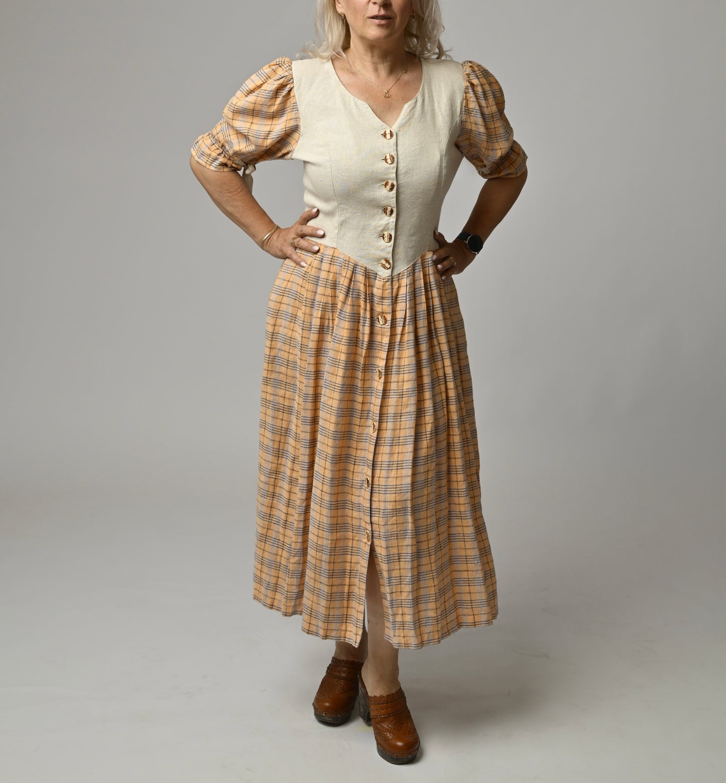 Rochie vintage din in