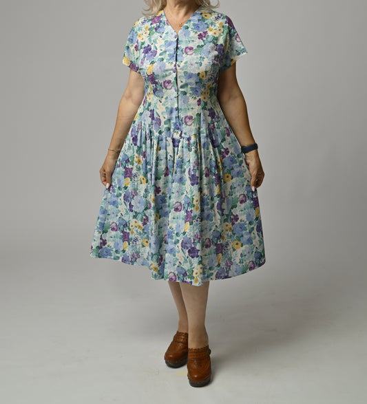 Rochie vintage - model englezesc