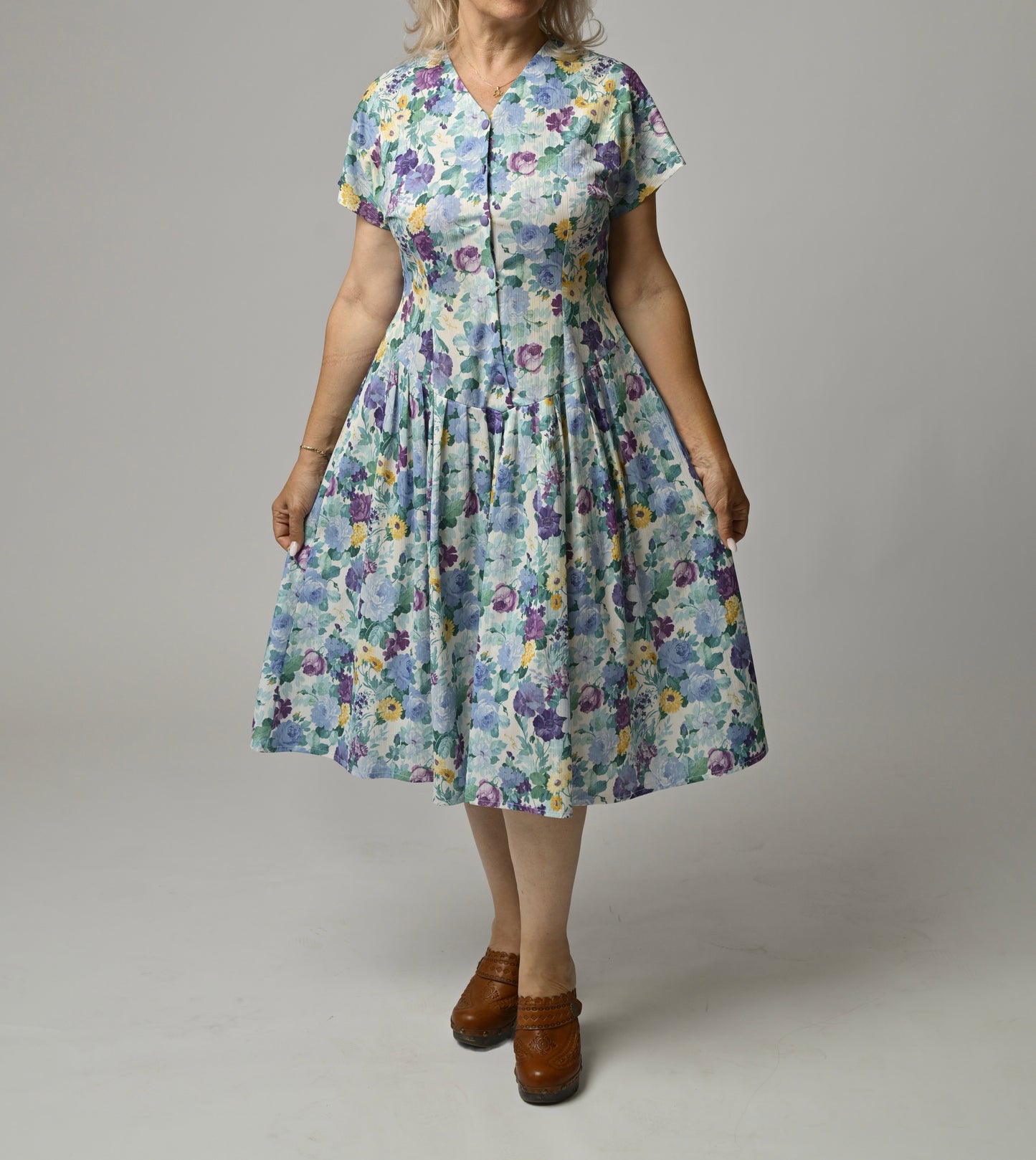 Rochie vintage - model englezesc