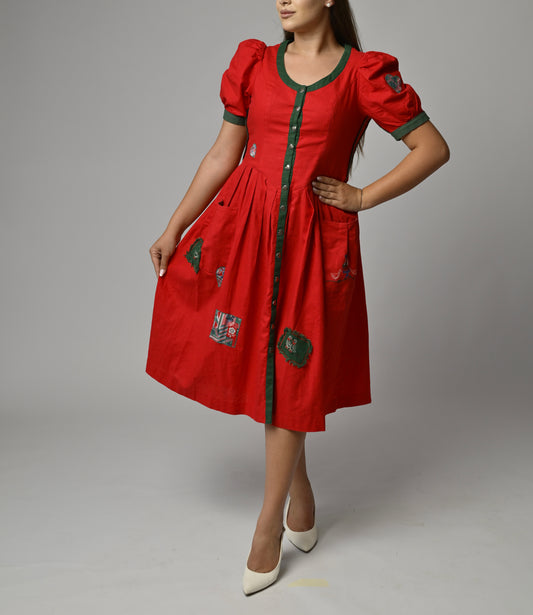Rochie vintage din in